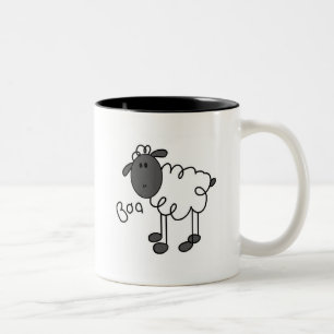 Stick figurfårTshirts och gåvor Två-Tonad Mugg