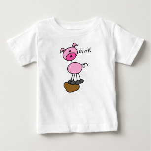 Stick figurgrisT-tröja och gåvor Tee
