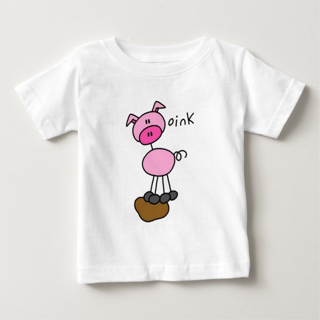 Stick figurgrisTshirts och gåvor T Shirt (Framsida)