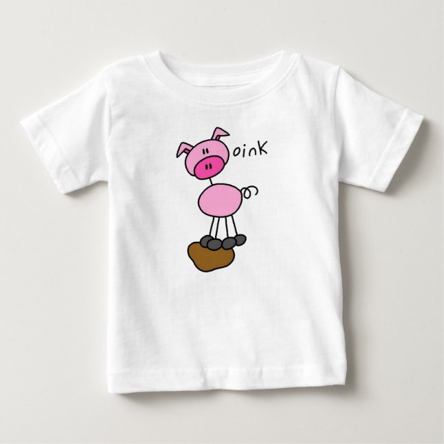 Stick figurgrisTshirts och gåvor T-shirt (Framsida)