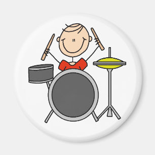 Stick figurhandelsresandemagnet magnet