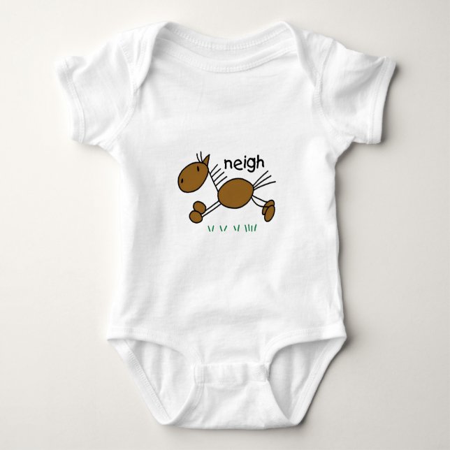 Stick figurhästTshirts och gåvor Tröja (Framsida)