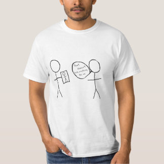 Stick figurhumor t-shirt