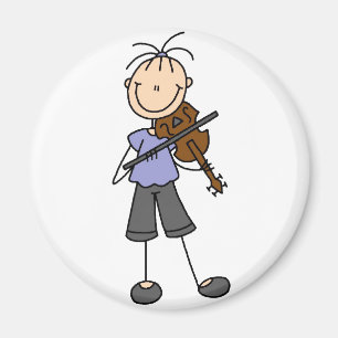 Stick figurlurendrejerimagnet magnet