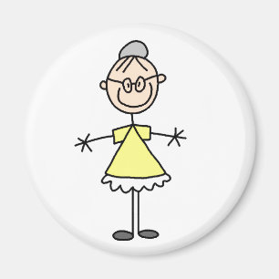 Stick figurmormormagnet magnet