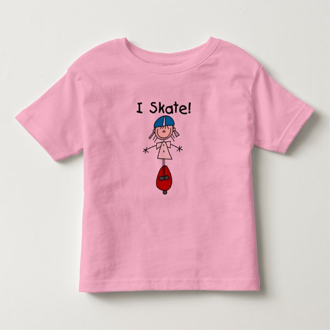 Stick figurSkateboarderTshirts och gåvor Tee (Framsida)