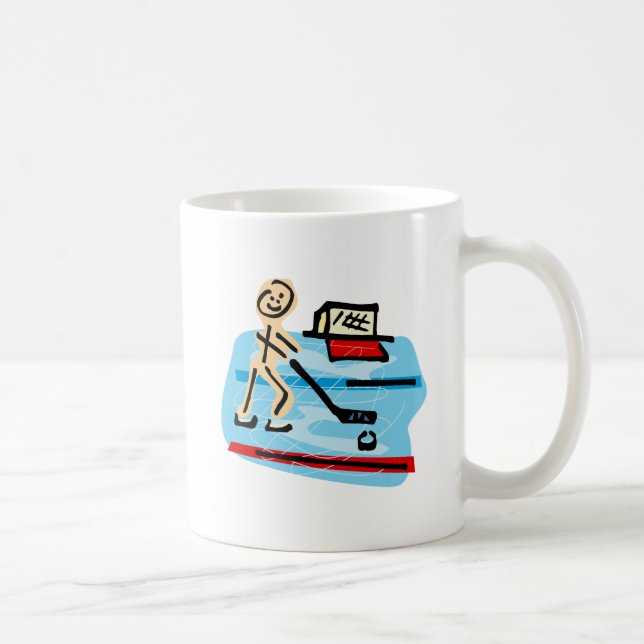 stick figurspelare kaffemugg (Höger)