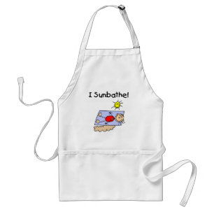 Stick figurSunbatherTshirts och gåvor Förkläde