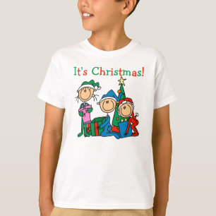 Stick figurungar är det julT-tröja T Shirt