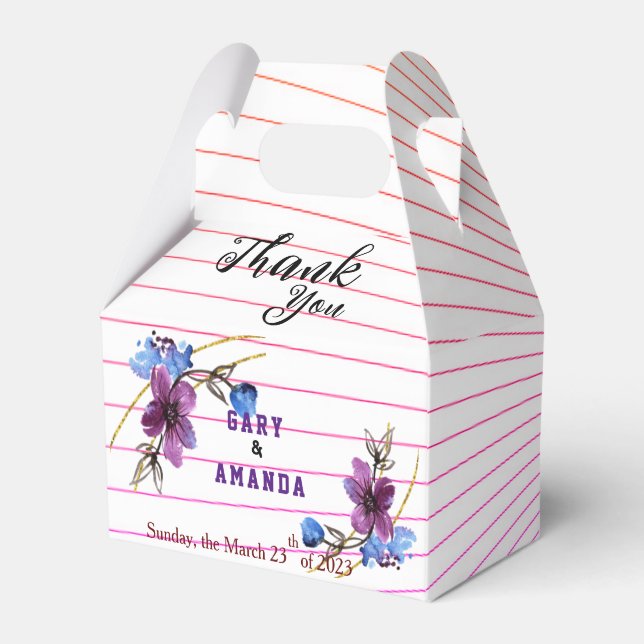 Stick från Lila Presentaskar (Framsidan Sidan)