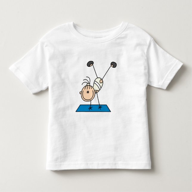 Stick Girl Doing Flips Tshirts and Gifts (Framsida)
