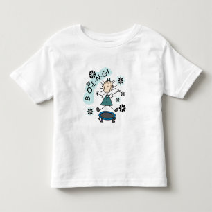 Stick Girl på Trampoline Tee Shirt