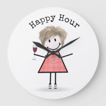 Stick Girl with Vin Glass