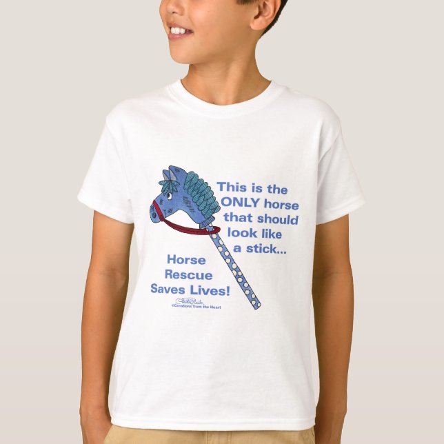 Stick Horse T Shirt (Framsida)