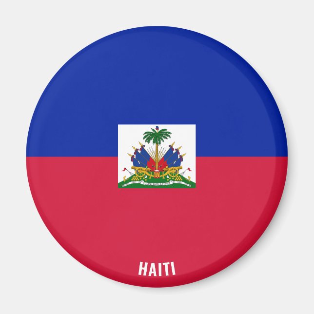 "Stick it" Charming Haiti Patriotic Magnet (Framsidan)