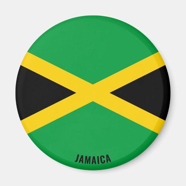 "Stick it" Charming Jamaica Patriotic Magnet (Framsidan)