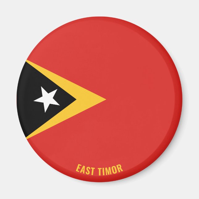 "Stick it" Charming Öster Timor Patriotic Magnet (Framsidan)