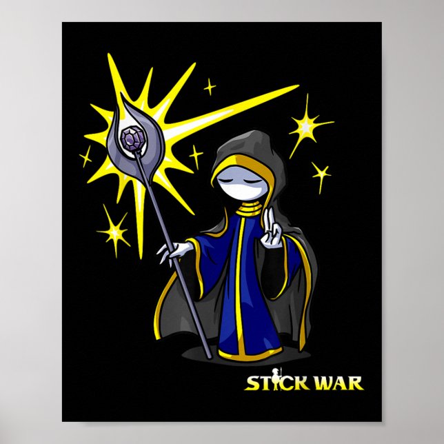 Stick Krig - Meric Poster (Framsidan)