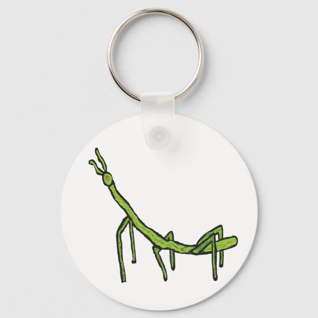 Stick Kryp Insekt Nyckelring (Framsida)