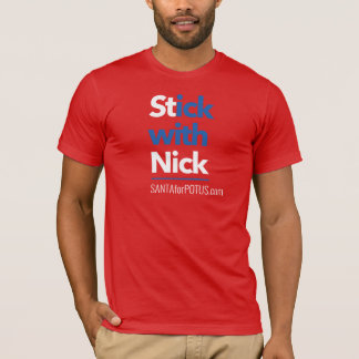 "Stick med Nick" unisex Bella Canvas T T-shirt