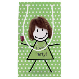 Stick Party Girl på Polka dots