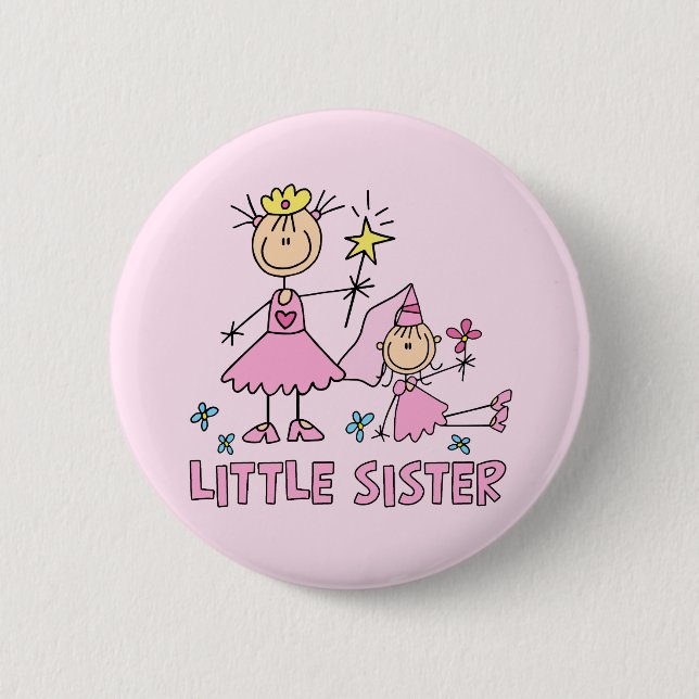Stick prinsessan Duo Little Sister Knapp (Framsida)