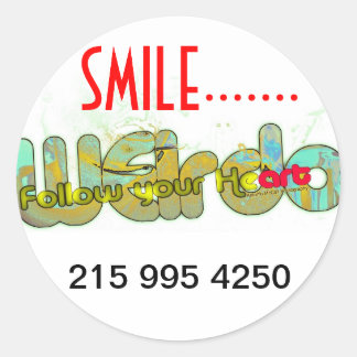 Stick Runt Klistermärke