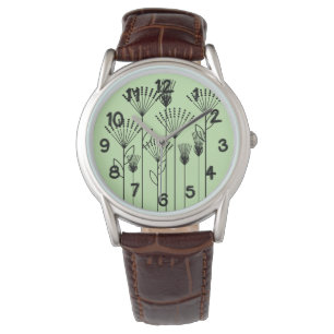 Stick växter armbandsur