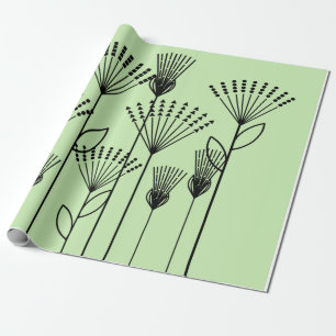 Stick växter presentpapper