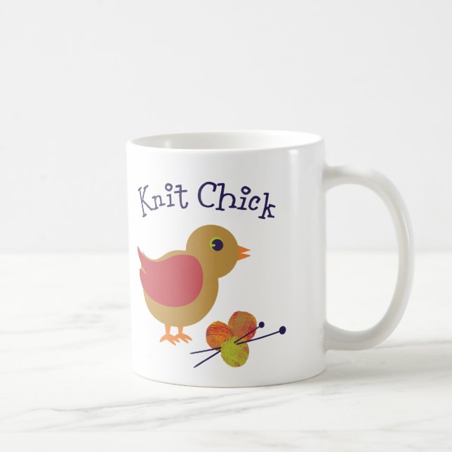 Sticka Chick Kaffemugg (Höger)