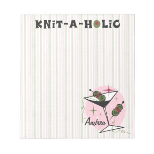 Sticka-En-Holic Anteckningsblock