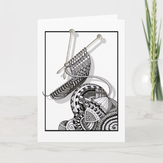 Sticka en klotterkonst kort (Framsida)