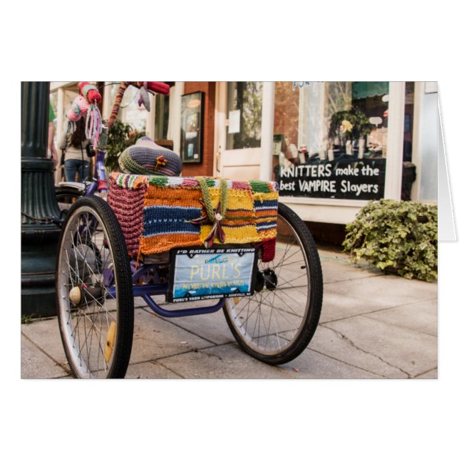 Sticka en, porlande två hälsningskort (Framsidan Horizontal)