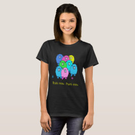 Sticka en Purl en. Cute lamm. Personlig T Shirt