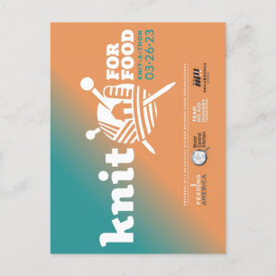 Sticka för vykort för livsmedel