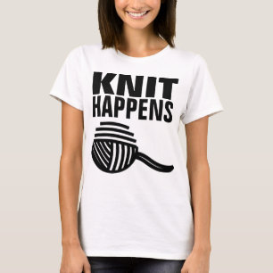 STICKA HÄNDER, roliga handarbeteKnitterT-tröja Tee Shirt