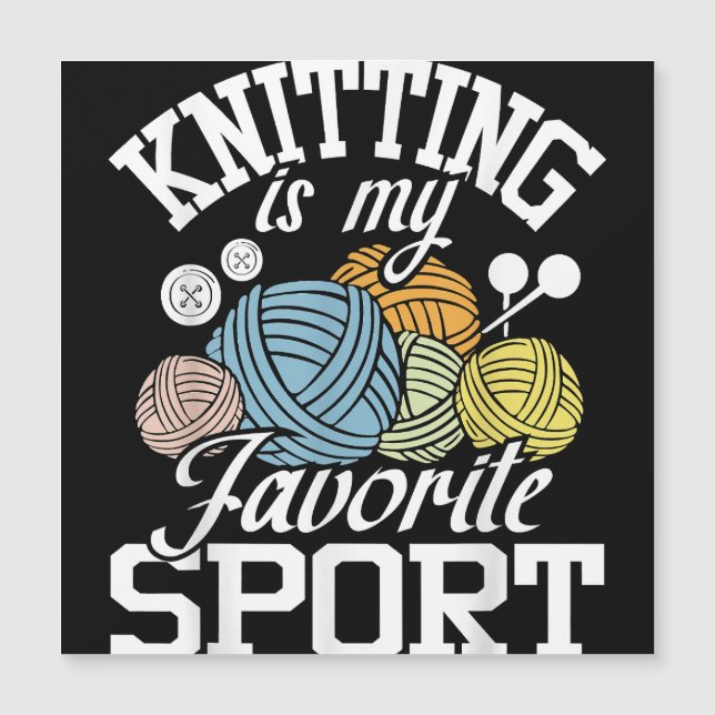 Sticka Happens Funny Knitting Shirt Knitters Pride (Framsida)