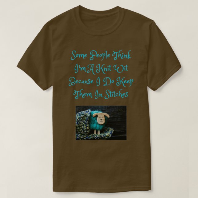 Sticka med Behållor i titlar T Shirt (Design framsida)