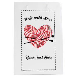 ’Sticka med Kärlek’ Garnhjärta