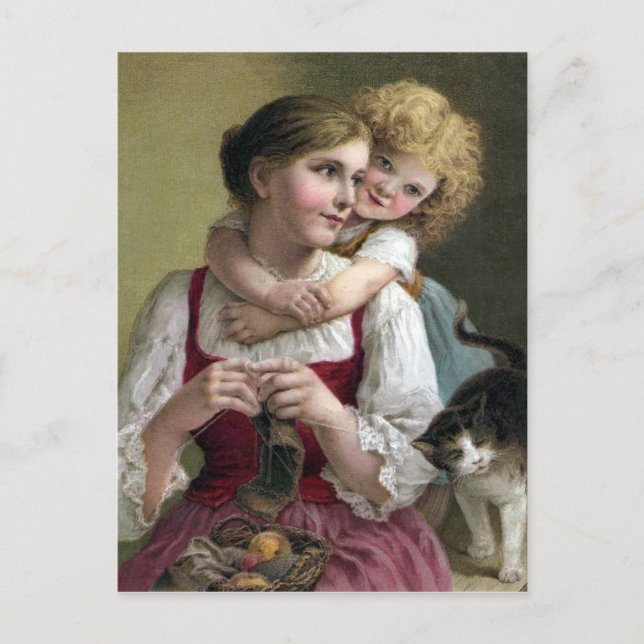 Sticka med söta förvirringar vykort (Framsida)