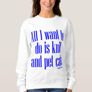 Sticka- och husdjurkatter t shirt