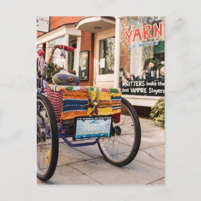 Sticka One, Purl Two Vykort (Framsida)