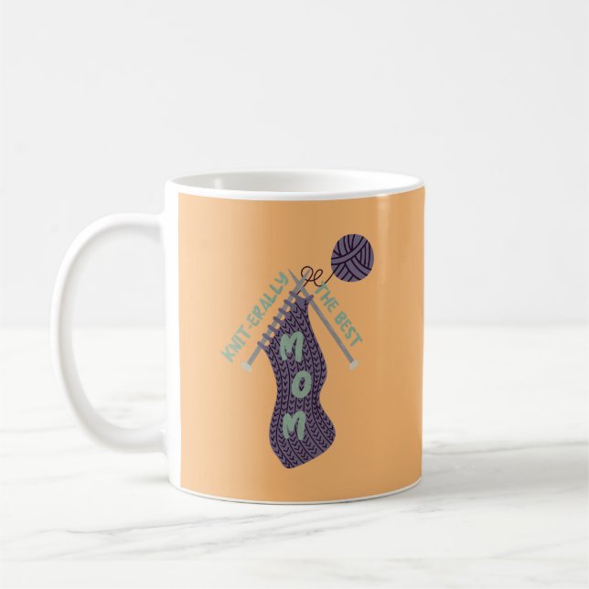 Sticka:s bästa Mamma Kaffemugg (Vänster)