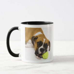 Sticka tennisboll för hund mugg