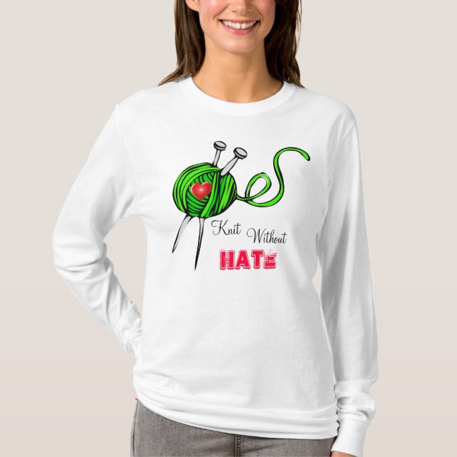 Sticka Without, hat T-shirt (Framsida)
