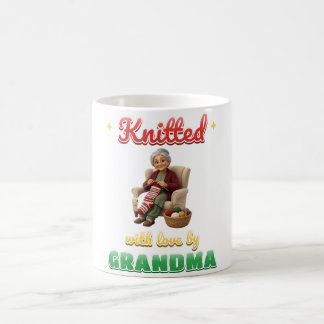 Stickad Med Kärlek Av Mormor Julmugg Kaffemugg