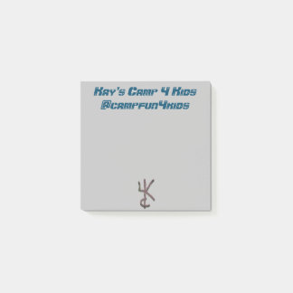 Stickade anteckningar post-it block