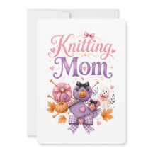Stickande Mamma Halloween-kort