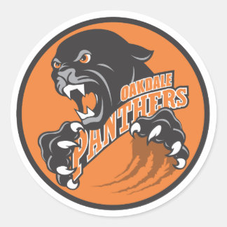 Stickare, små runt klistermärke