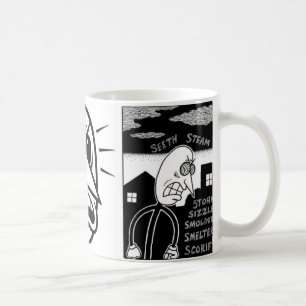Stickboy skruvar dem muggen kaffemugg